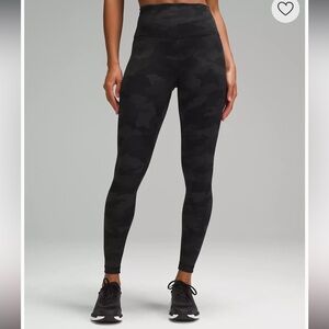 Lululemon Wunder Train High-Rise Tight 28” - Camouflage
